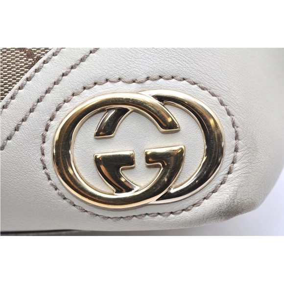 Authenticated Gucci New Britt Shoulder Bag Tote Handbag - Picture 7 of 16